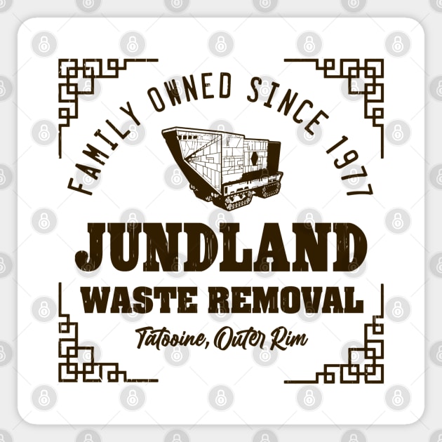 May the 4th - Jundland Waste removal Sticker by ROBZILLA